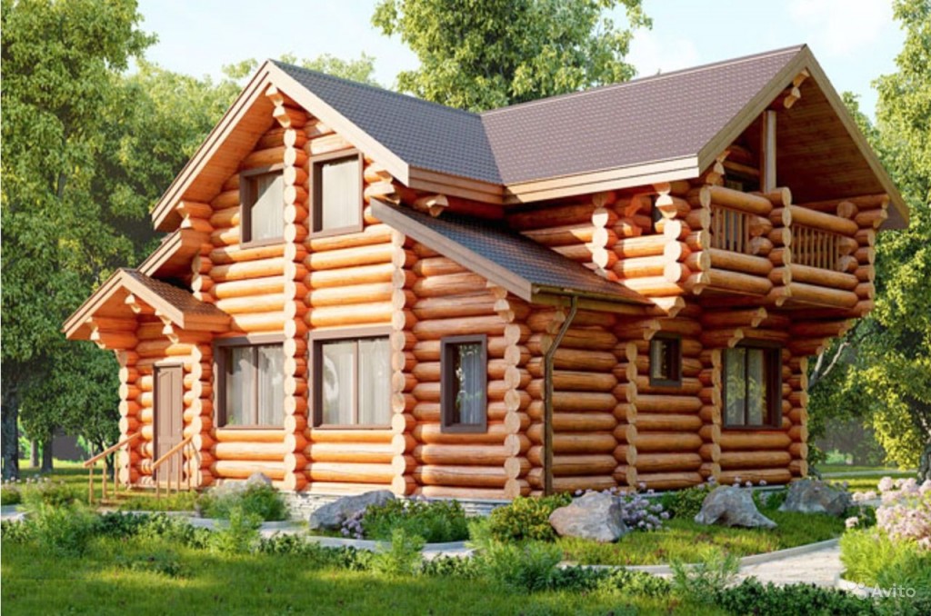 Бревенчатые дома Ель Самара