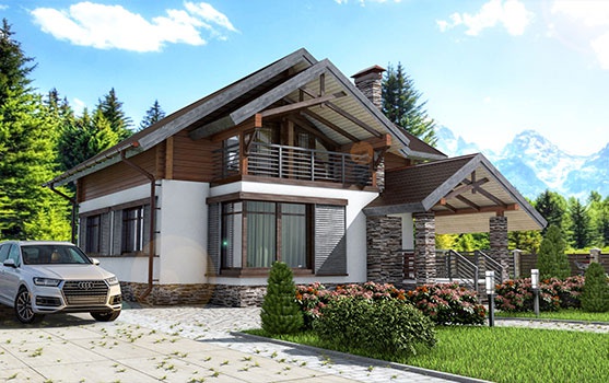 Комбинированные дома Ель Самара
